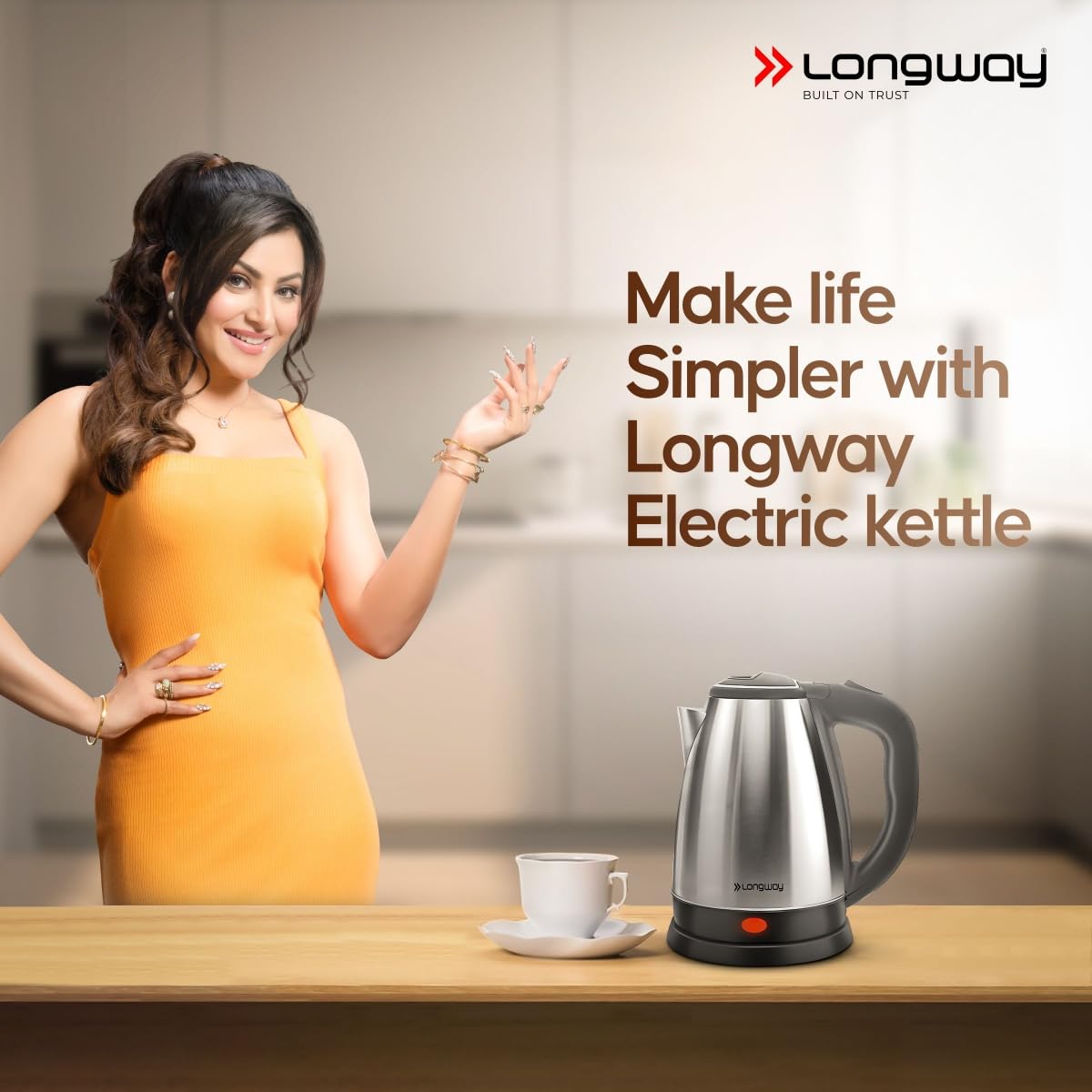 Longway Kestro 2 Liter Electric Kettle with